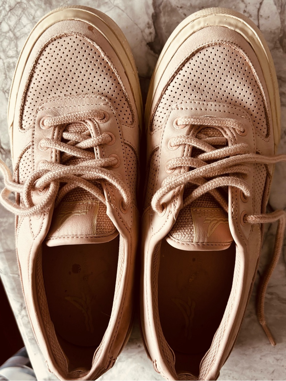 Blush Pink Sperry Sneakers Size 6.5